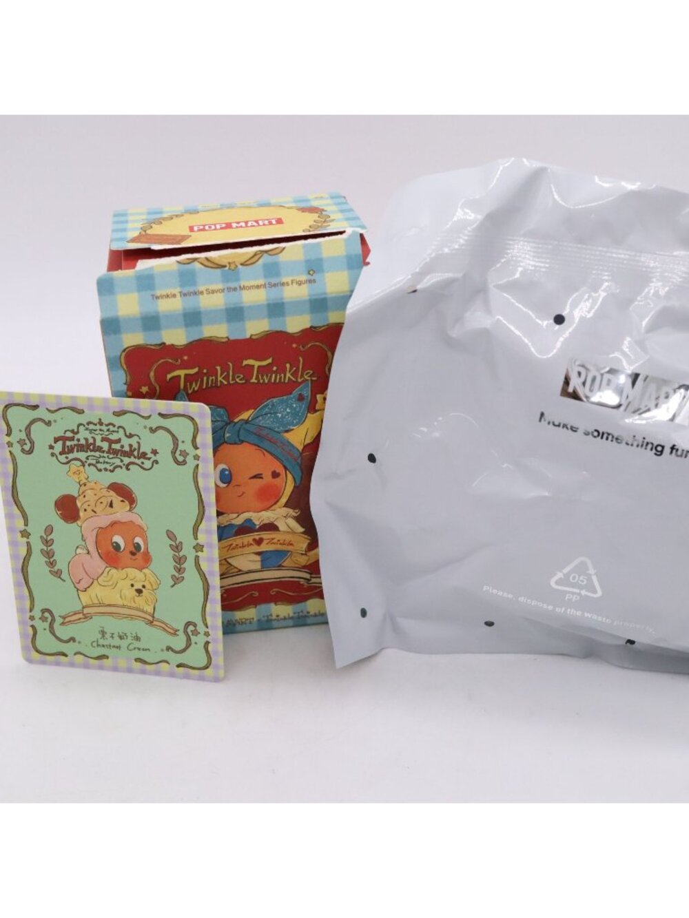 Twinkle Twinkle CHESTNUT CREAM Figure Savor the Moment Series PopMart Sealed Bag